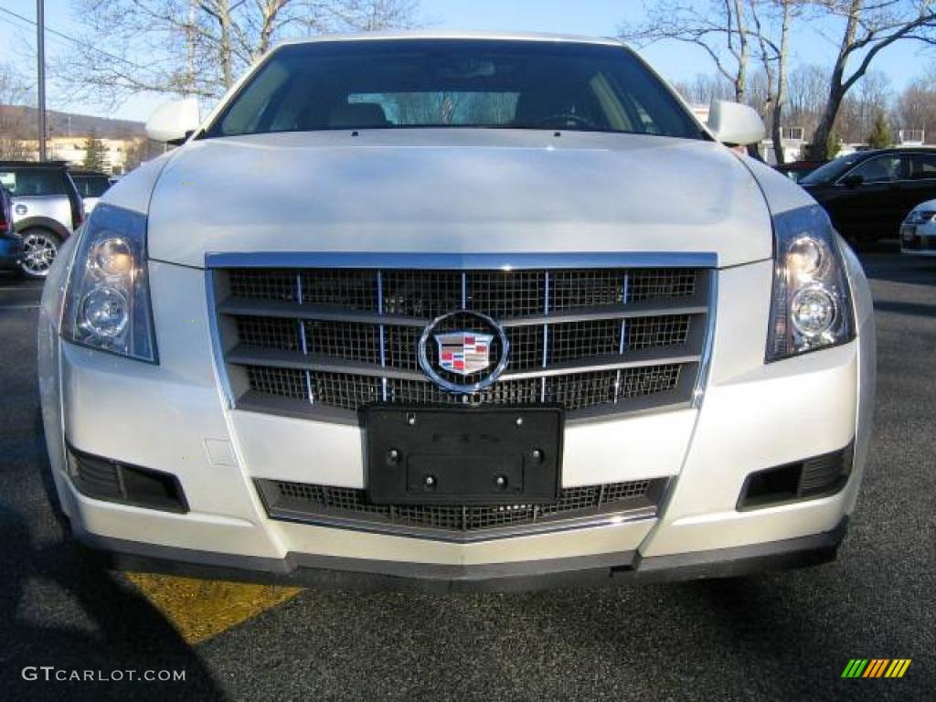 2009 CTS 4 AWD Sedan - White Diamond Tri-Coat / Cashmere/Cocoa photo #19