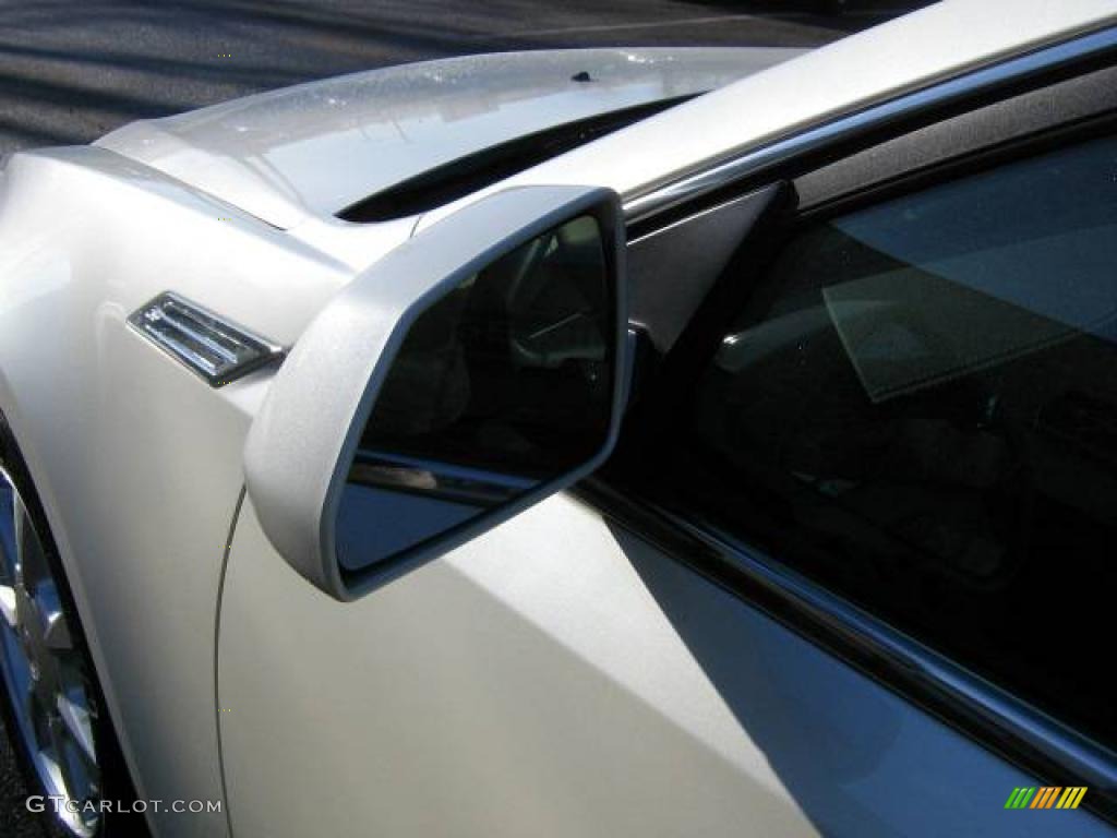 2009 CTS 4 AWD Sedan - White Diamond Tri-Coat / Cashmere/Cocoa photo #42