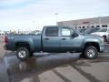 2009 Stealth Gray Metallic GMC Sierra 2500HD SLE Crew Cab 4x4  photo #3