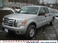 2010 Ingot Silver Metallic Ford F150 XLT SuperCrew 4x4  photo #2