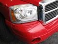 Flame Red - Dakota Laramie Club Cab 4x4 Photo No. 4