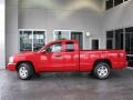 Flame Red - Dakota Laramie Club Cab 4x4 Photo No. 8