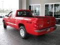 Flame Red - Dakota Laramie Club Cab 4x4 Photo No. 9