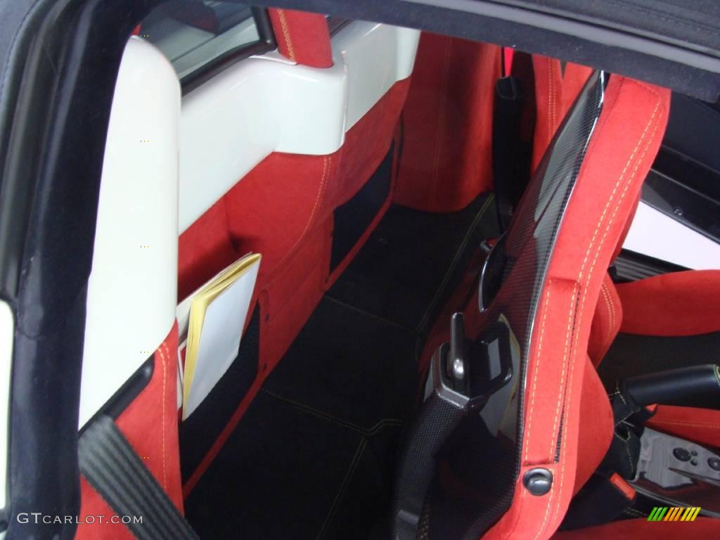 2009 F430 16M Scuderia Spider - White Avus / Red photo #15