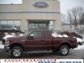 2010 Royal Red Metallic Ford F250 Super Duty XLT SuperCab 4x4  photo #1