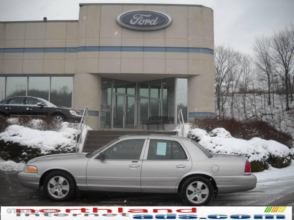 Silver Birch Metallic Ford Crown Victoria