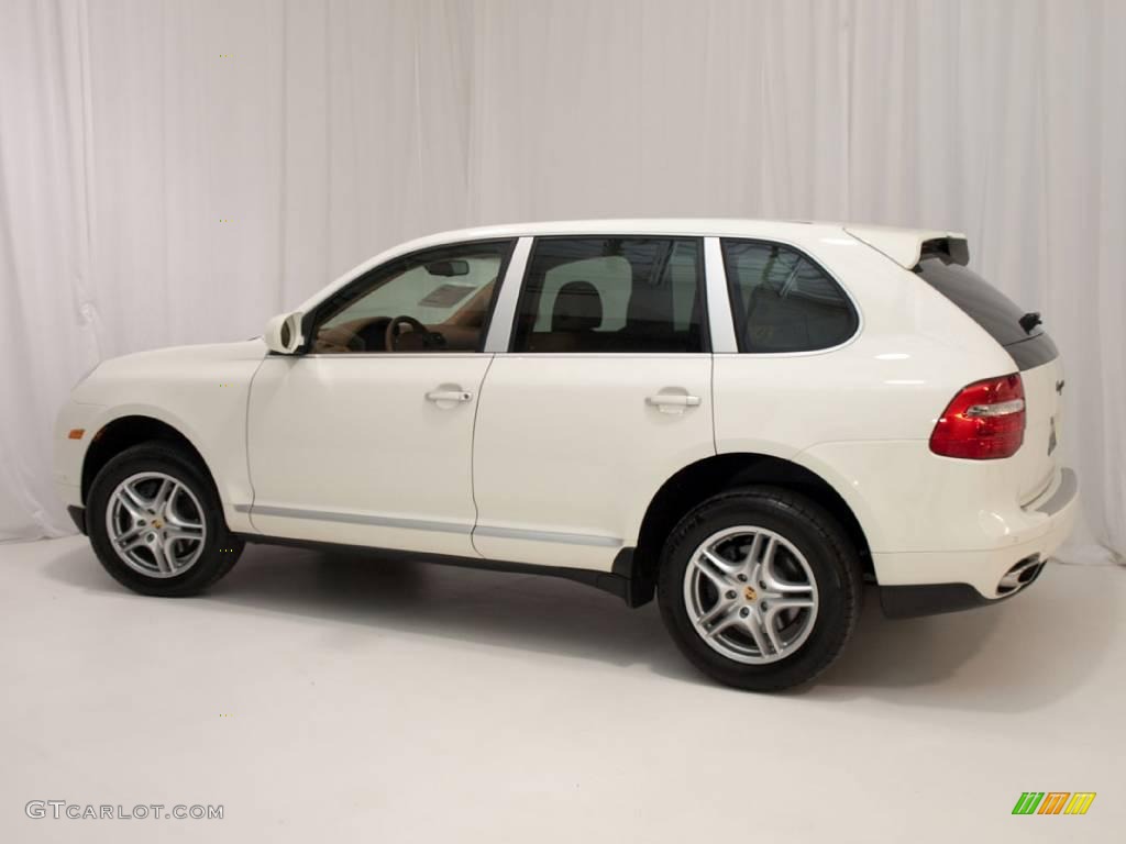 2010 Cayenne Tiptronic - Sand White / Havanna/Sand Beige photo #8