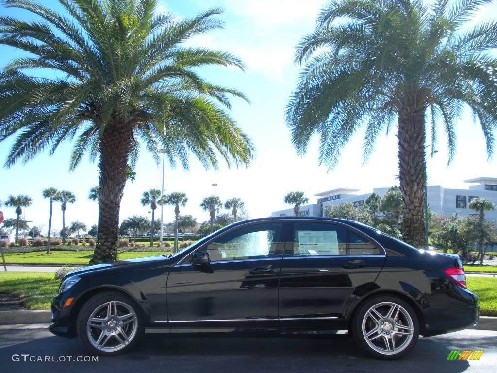 2010 C 300 Sport - Black / Black photo #1