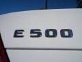 Alabaster White - E 500 Sedan Photo No. 9