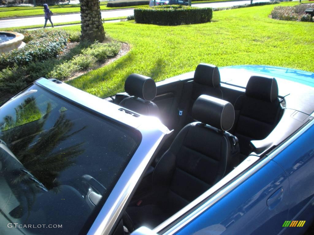 2005 S4 4.2 quattro Cabriolet - Sprint Blue Pearl Effect / Ebony photo #8