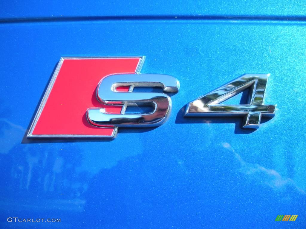 2005 S4 4.2 quattro Cabriolet - Sprint Blue Pearl Effect / Ebony photo #13
