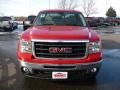 2009 Fire Red GMC Sierra 1500 SLE Extended Cab 4x4  photo #2