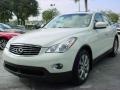 2008 Moonlight White Infiniti EX 35  photo #8