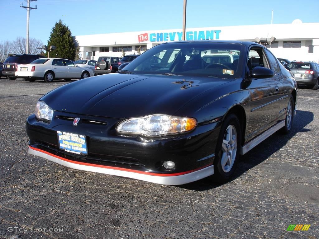 Black 2002 Chevrolet Monte Carlo Intimidator SS Exterior Photo #24371222