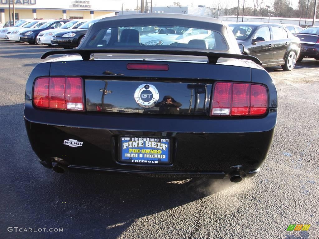 2006 Mustang GT Premium Convertible - Black / Dark Charcoal photo #5