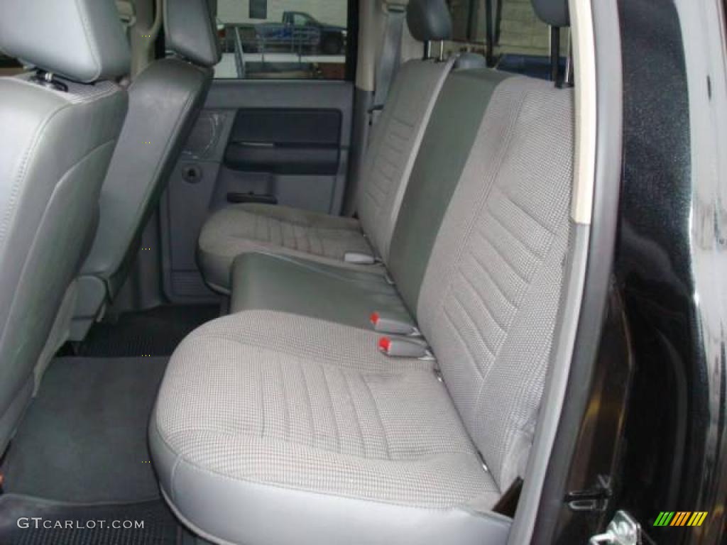 2008 Ram 1500 Big Horn Edition Quad Cab 4x4 - Brilliant Black Crystal Pearl / Medium Slate Gray photo #9