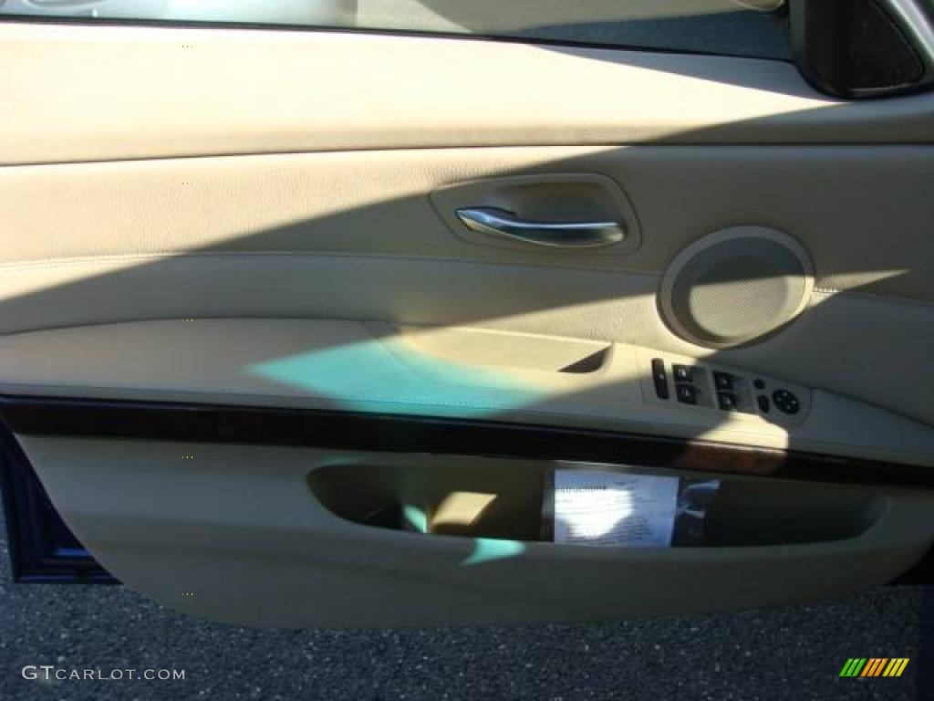 2007 3 Series 328xi Sedan - Montego Blue Metallic / Beige photo #9