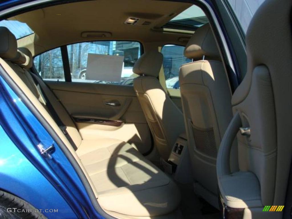 2007 3 Series 328xi Sedan - Montego Blue Metallic / Beige photo #20