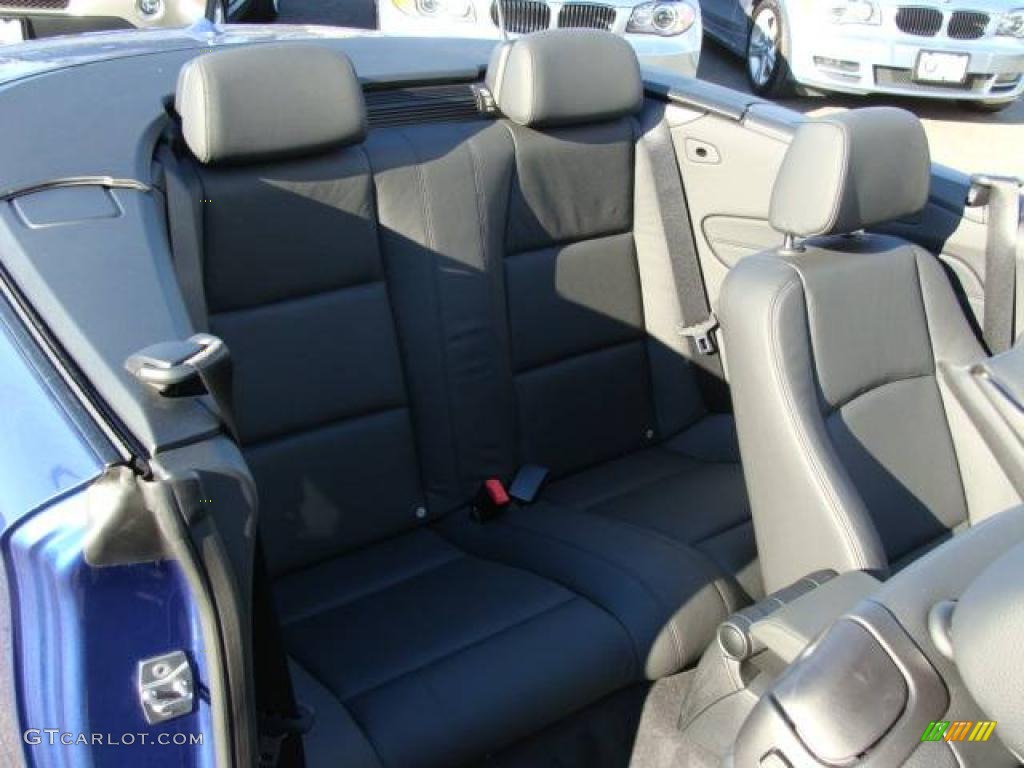 2009 1 Series 128i Convertible - Montego Blue Metallic / Black Boston Leather photo #27