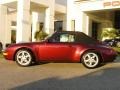 1997 Arena Red Metallic Porsche 911 Carrera Cabriolet  photo #2