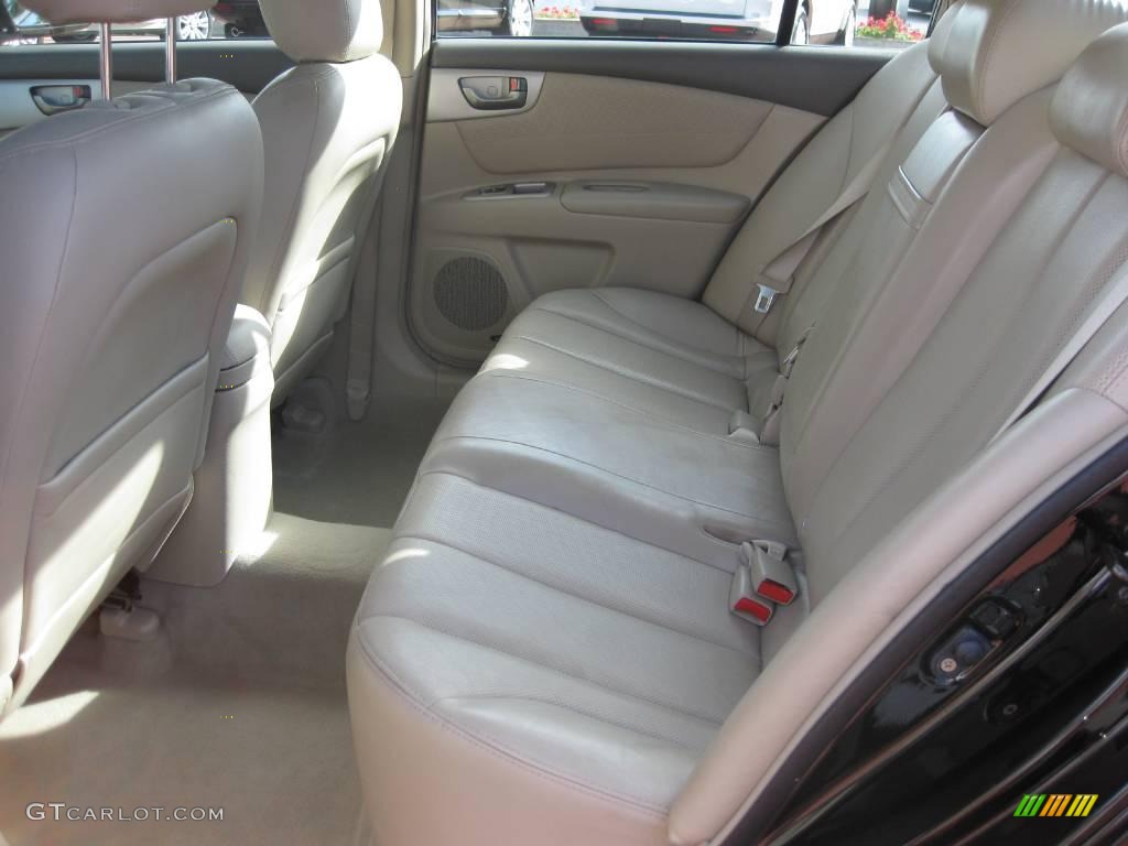 2006 Optima LX V6 - Black / Beige photo #5