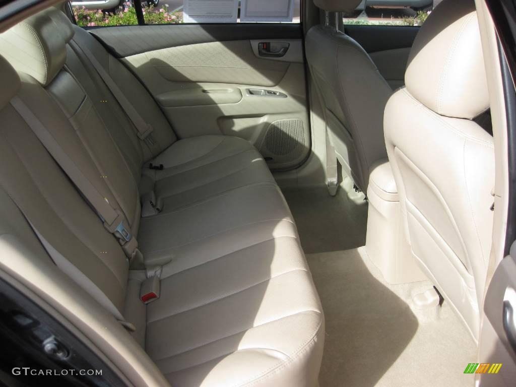 2006 Optima LX V6 - Black / Beige photo #6