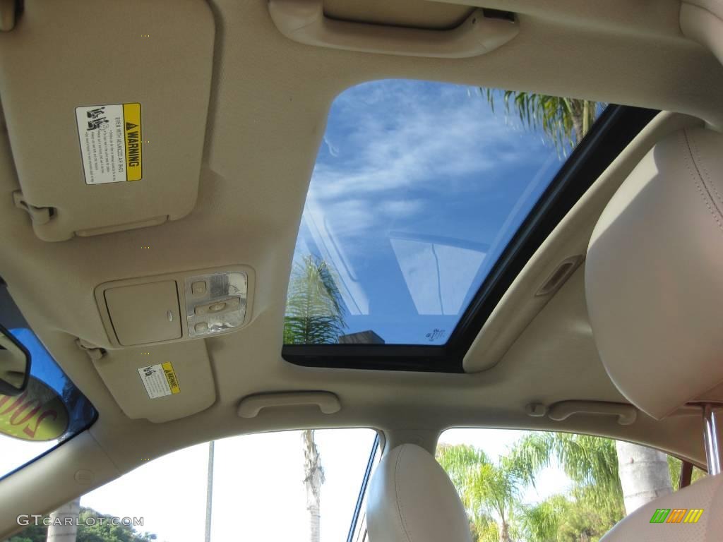 2006 Optima LX V6 - Black / Beige photo #13