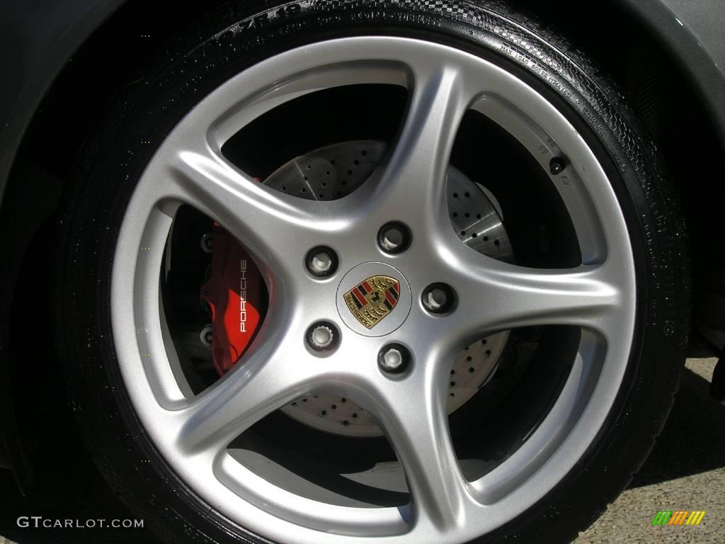 2006 911 Carrera S Cabriolet - Slate Grey Metallic / Black photo #7