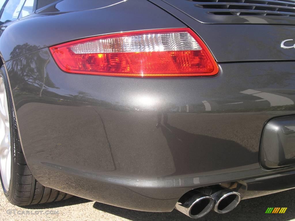 2006 911 Carrera S Cabriolet - Slate Grey Metallic / Black photo #13