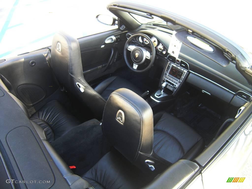 2006 911 Carrera S Cabriolet - Slate Grey Metallic / Black photo #23