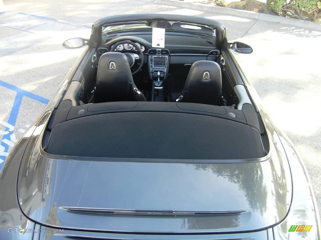 2006 911 Carrera S Cabriolet - Slate Grey Metallic / Black photo #25
