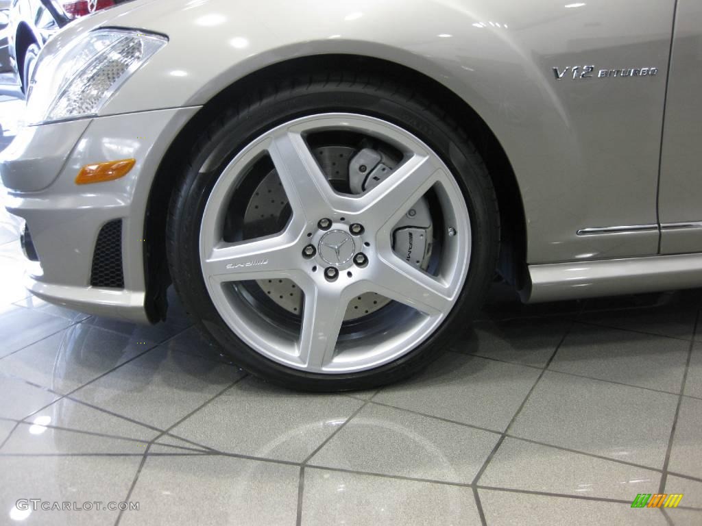 2008 S 65 AMG Sedan - Pewter Metallic / Cashmere/Savanna photo #7