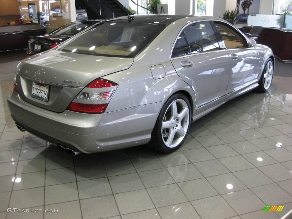 2008 S 65 AMG Sedan - Pewter Metallic / Cashmere/Savanna photo #8