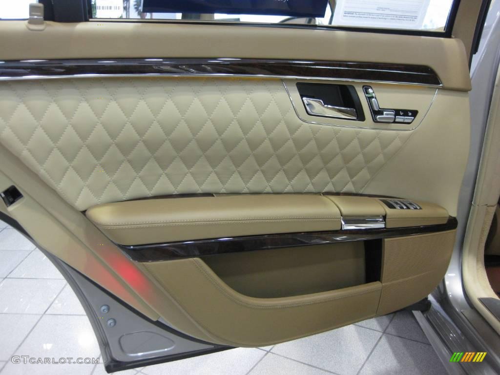 2008 S 65 AMG Sedan - Pewter Metallic / Cashmere/Savanna photo #11