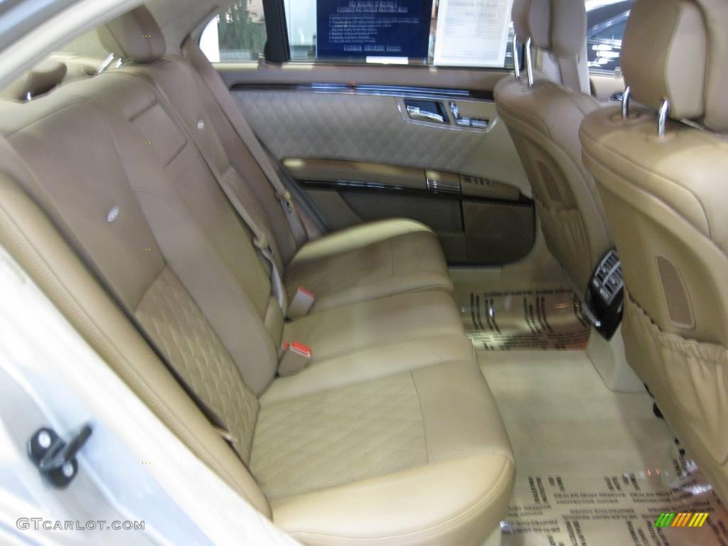 2008 S 65 AMG Sedan - Pewter Metallic / Cashmere/Savanna photo #13