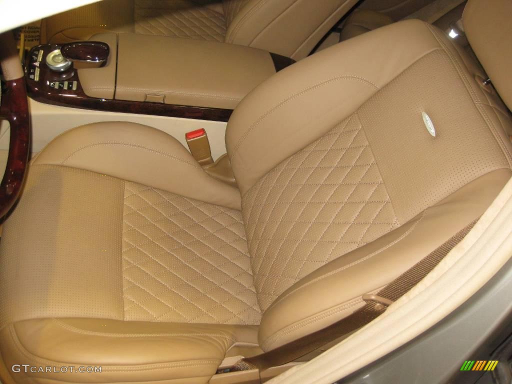 2008 S 65 AMG Sedan - Pewter Metallic / Cashmere/Savanna photo #18