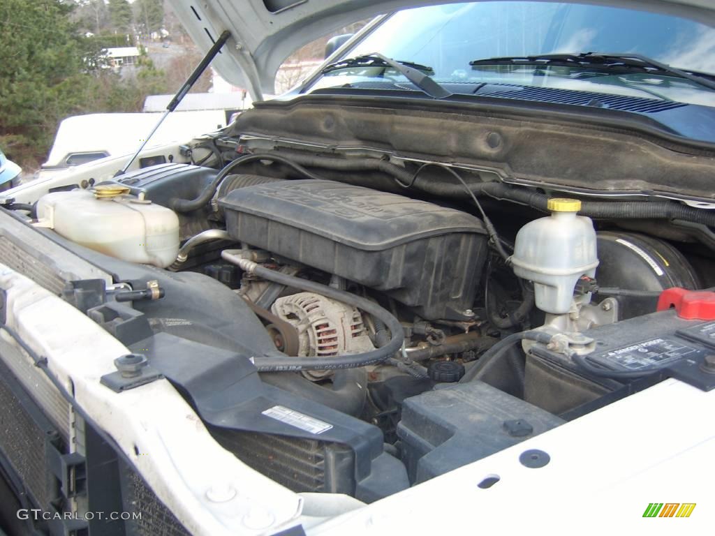 2004 Ram 1500 SLT Regular Cab - Bright White / Dark Slate Gray photo #19