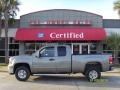 2007 Steel Gray Metallic GMC Sierra 2500HD SLE Extended Cab  photo #1