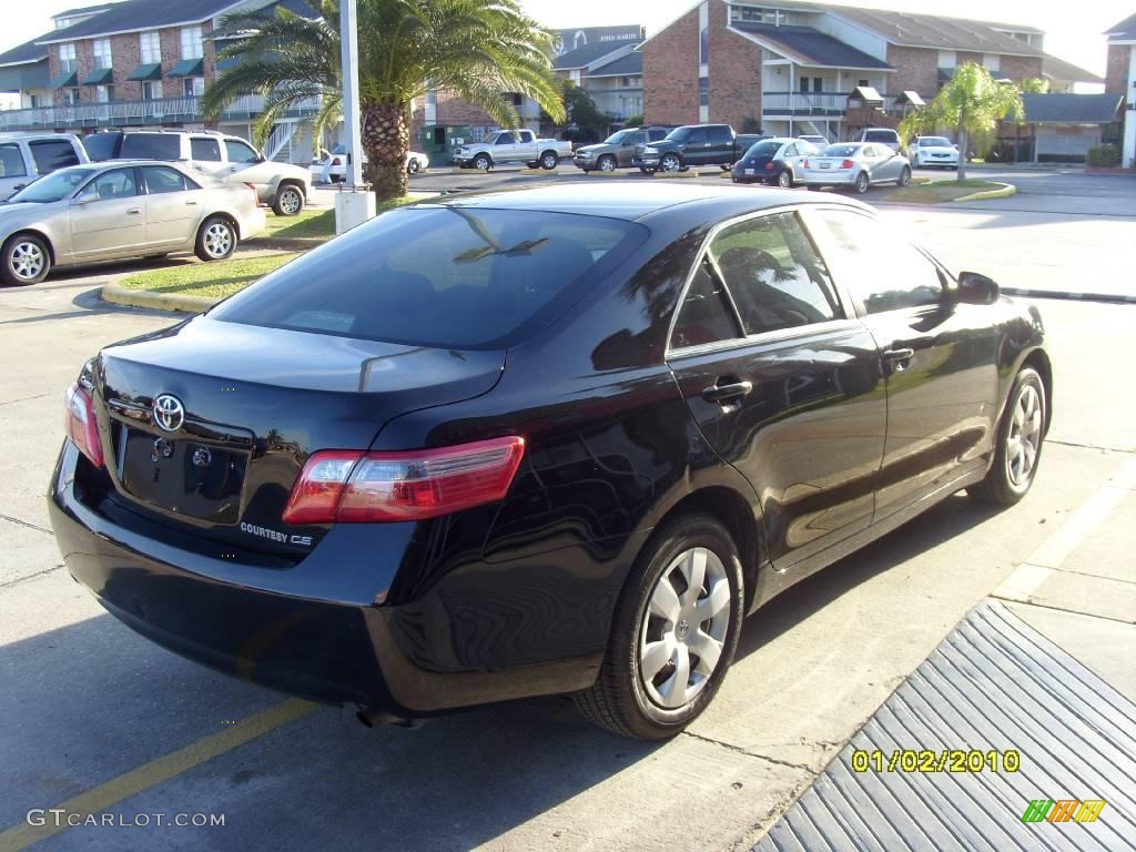 2007 Camry CE - Black / Bisque photo #4