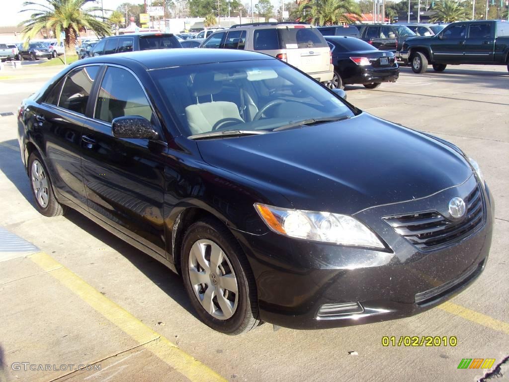 2007 Camry CE - Black / Bisque photo #5