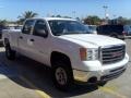 2008 Summit White GMC Sierra 2500HD SLE Crew Cab 4x4  photo #6