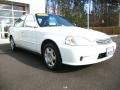 2000 Taffeta White Honda Civic EX Sedan  photo #7
