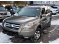 2007 Aberdeen Green Metallic Honda Pilot EX-L 4WD  photo #1