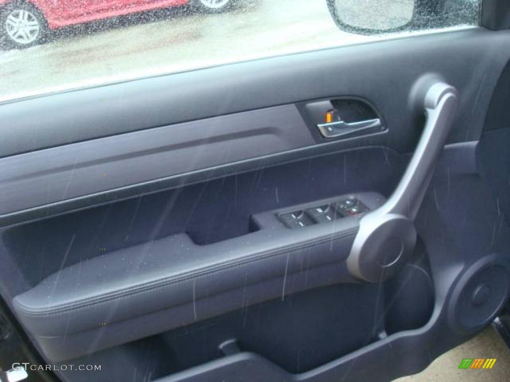 2008 CR-V EX-L 4WD - Nighthawk Black Pearl / Black photo #14