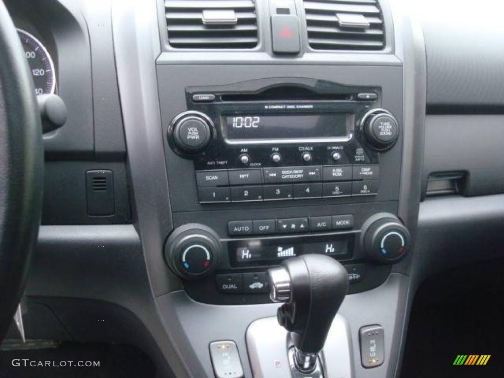 2008 CR-V EX-L 4WD - Nighthawk Black Pearl / Black photo #18