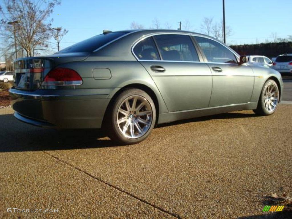 2003 7 Series 745Li Sedan - Titanium Grey Metallic / Basalt Grey/Flannel Grey photo #5