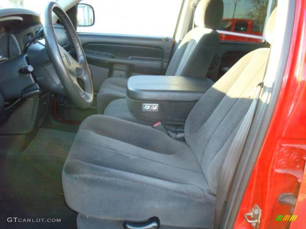 2002 Ram 1500 Sport Quad Cab - Flame Red / Dark Slate Gray photo #10