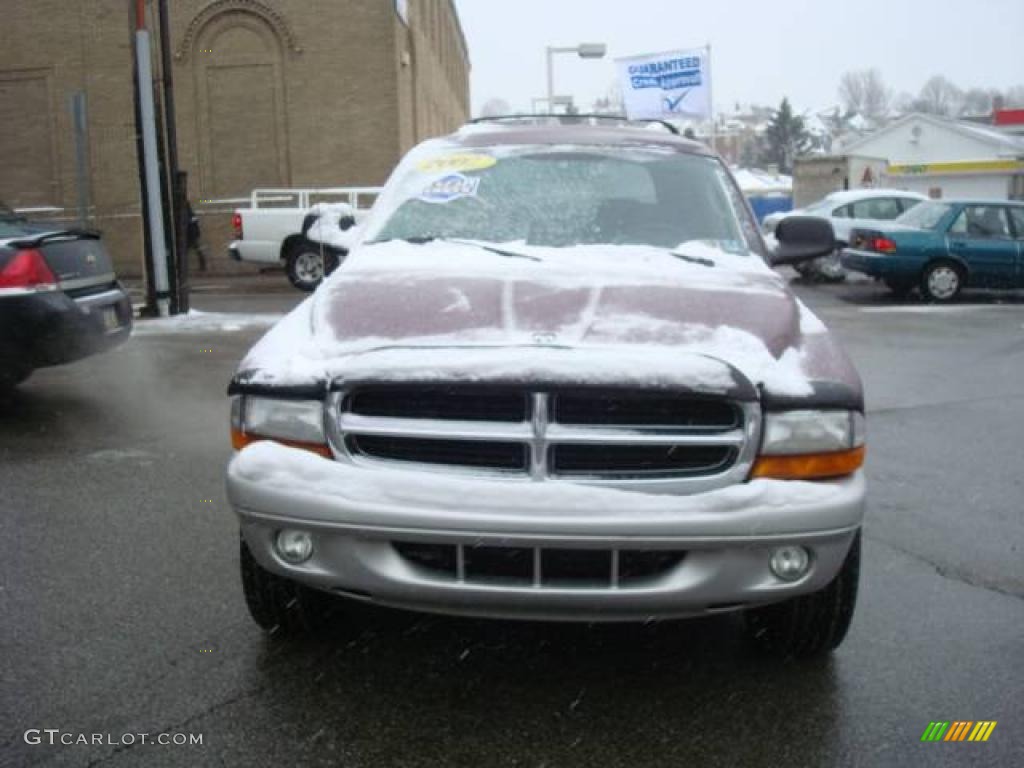 2002 Durango SLT 4x4 - Dark Garnet Red Pearl / Dark Slate Gray photo #6
