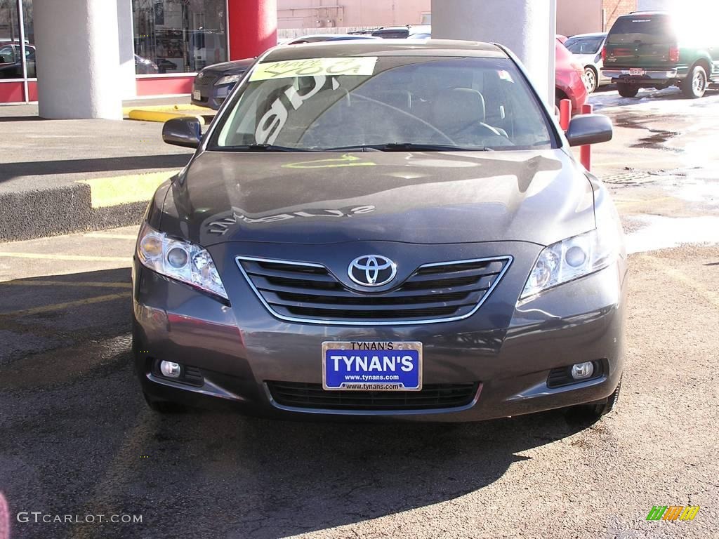 2007 Camry XLE V6 - Magnetic Gray Metallic / Bisque photo #2