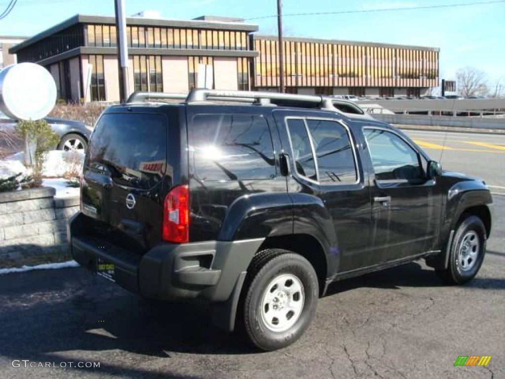 2007 Xterra X 4x4 - Super Black / Graphite photo #3